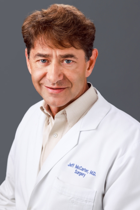 Dr McCarter whitecoat